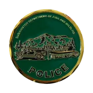 Gold Challenge Coin